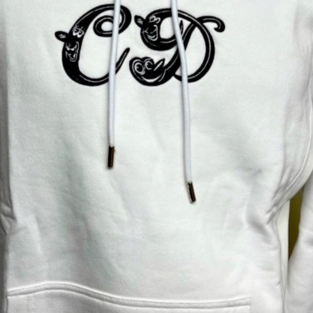 Authentic Christian Dior White Hoodie